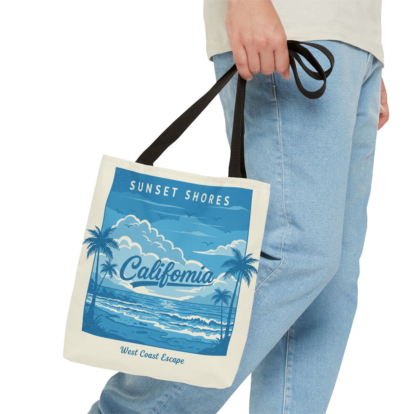 Sunset shores Tote Bag (AOP)