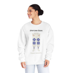 Korea -  Effortless Bloom Unisex NuBlend® Crewneck Sweatshirt  - StyleMZ