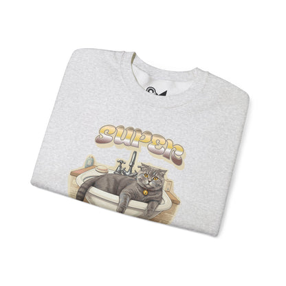 Star cat Unisex Heavy Blend™ Crewneck Sweatshirt - StyleMZ