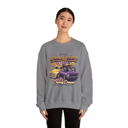 WHEELS OF GLORY Unisex Heavy Blend™ Crewneck Sweatshirt - StyleMZ