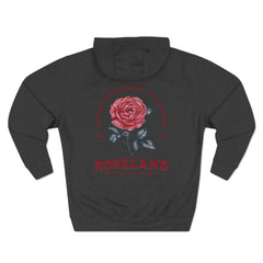 Corea - Sudadera con capucha de polar de tres paneles Roseland - StyleMZ 