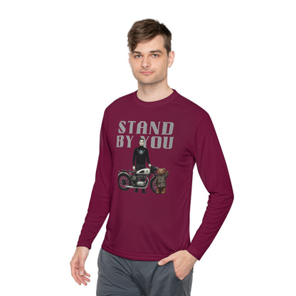 Korea -  Stand by you Unisex Lightweight Long Sleeve Tee  - StyleMZ