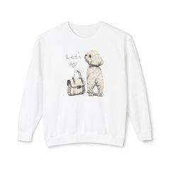 Korea -  Let's GO! Unisex Lightweight Crewneck Sweatshirt  - StyleMZ