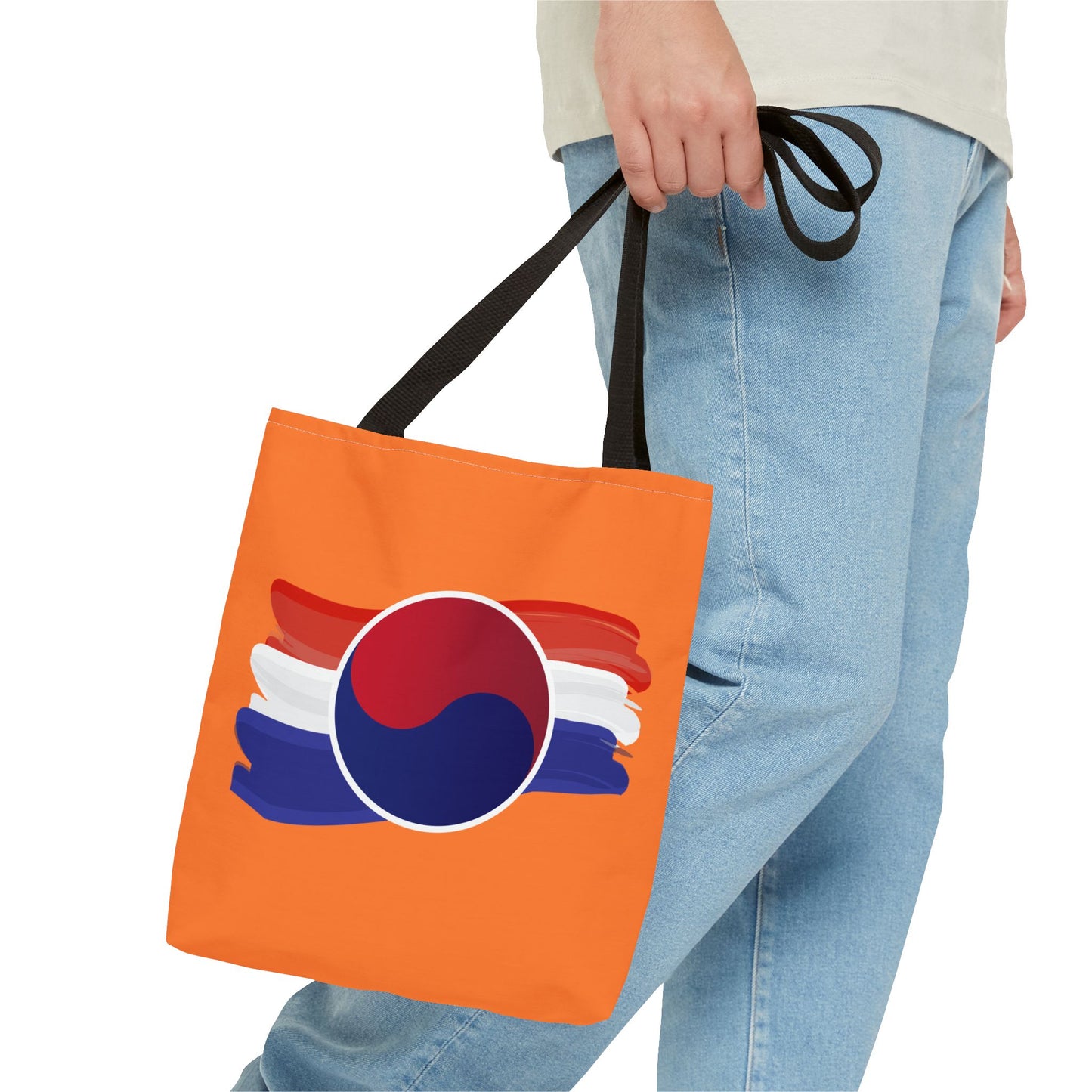 Korean flag Tote Bag (AOP) - StyleMZ