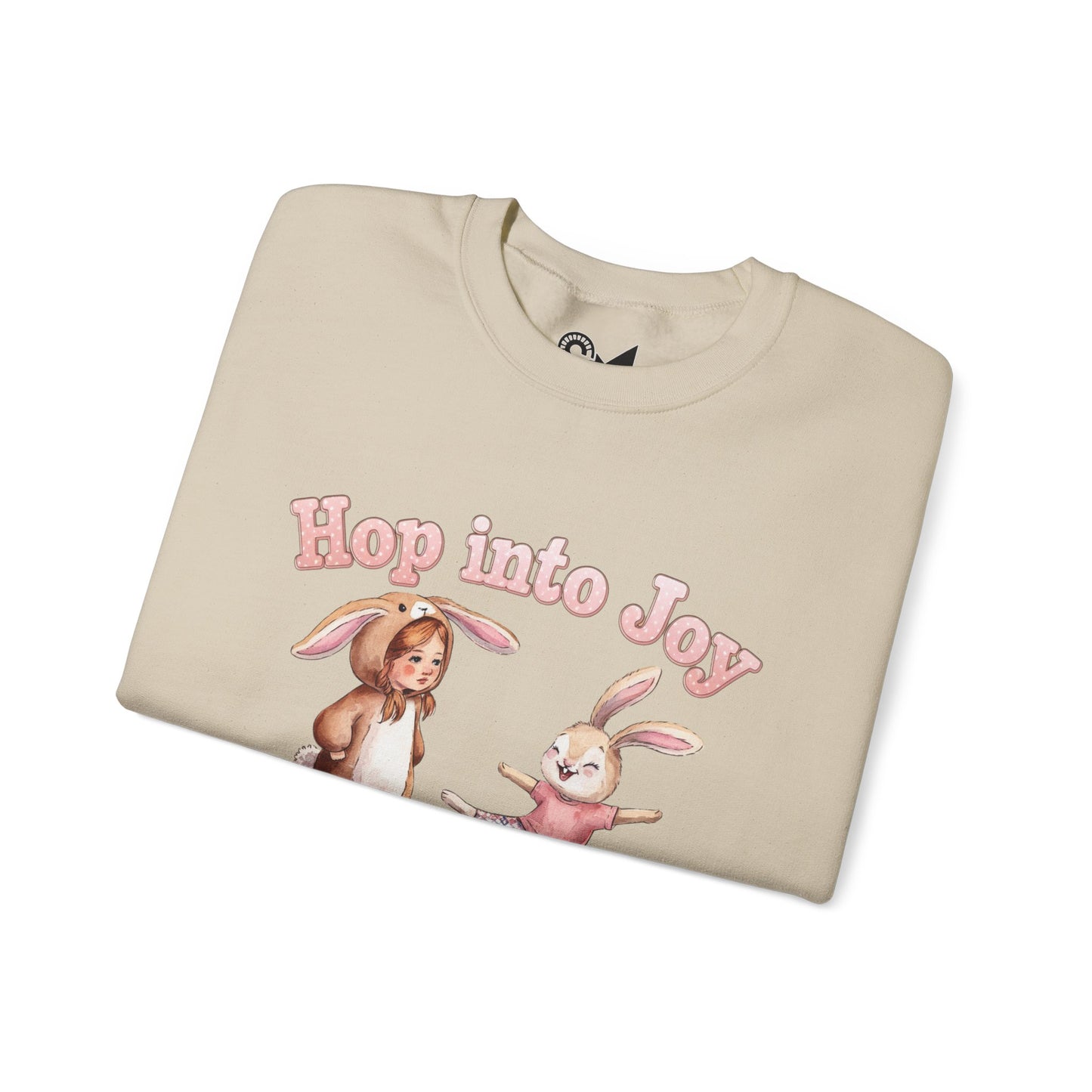 Hop Into Joy Unisex Heavy Blend™ Crewneck Sweatshirt - StyleMZ