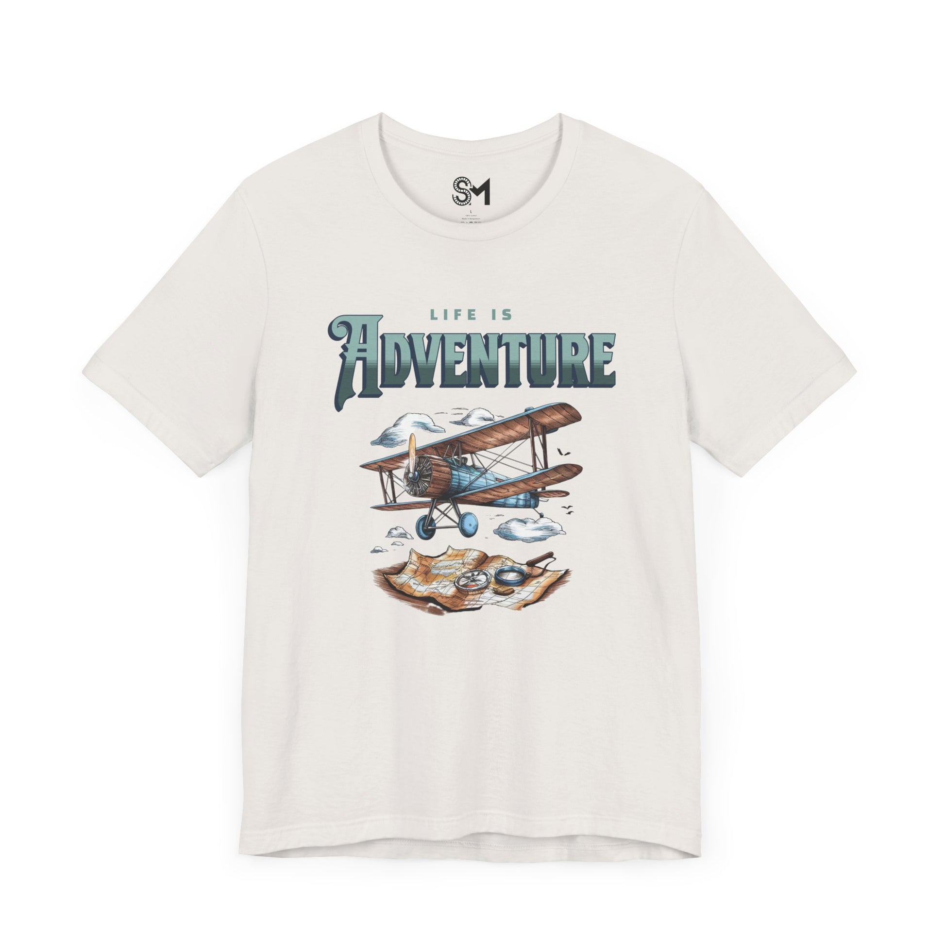 Life is adventure Unisex Jersey Short Sleeve Tee - Stylemz