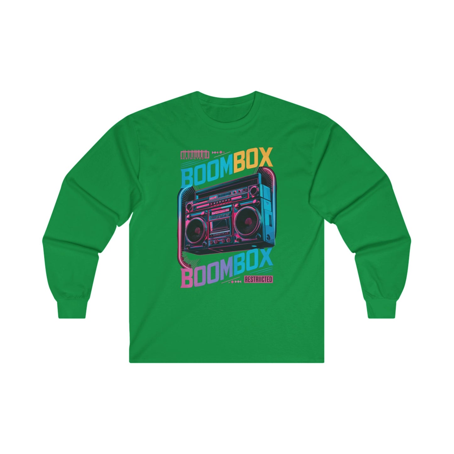 Boom box Unisex Ultra Cotton Long Sleeve Tee - StyleMZ