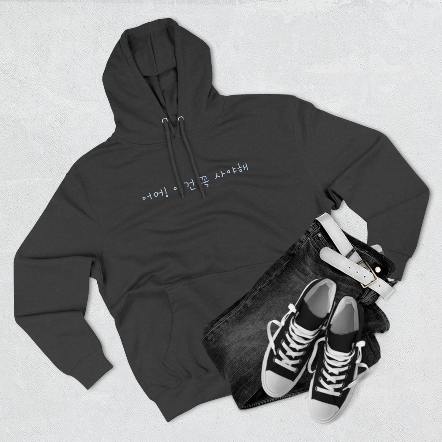 A must buy Three-Panel Fleece Hoodie - StyleMZ