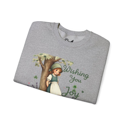 Wishing you joy Unisex Heavy Blend™ Crewneck Sweatshirt - StyleMZ