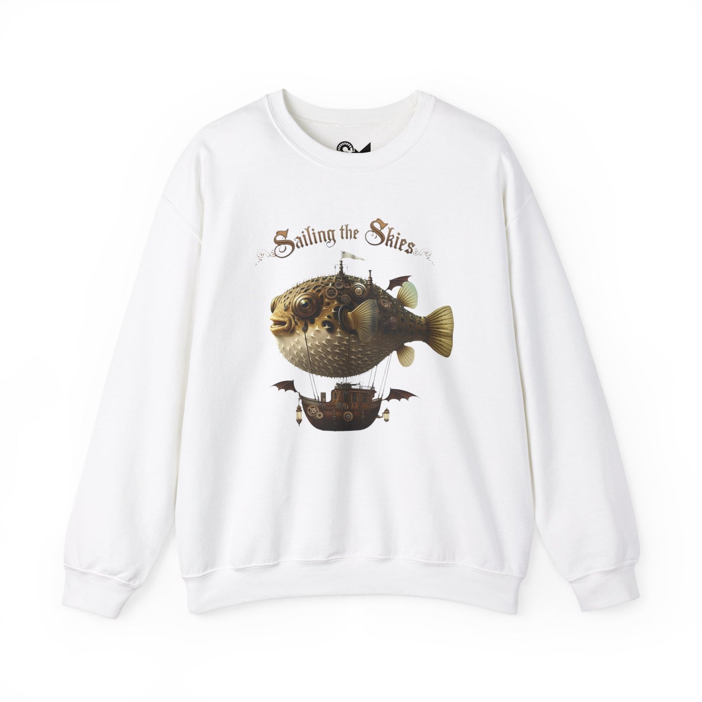 Sailing the skies Unisex Heavy Blend™ Crewneck Sweatshirt - StyleMZ