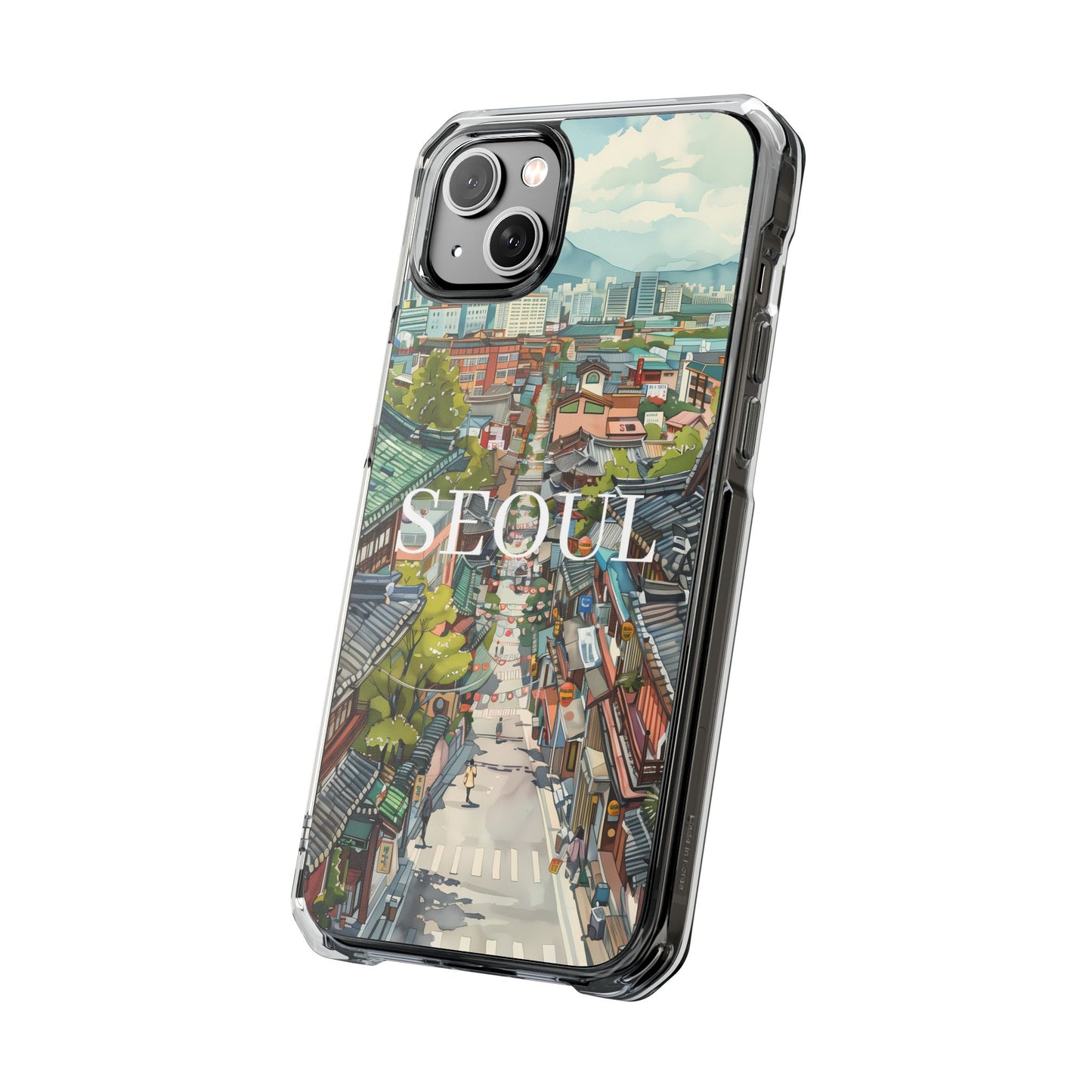 Korea -  Seoul Magnetic Clear Impact Cases  - StyleMZ