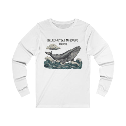 Korea -  Blue Whale Unisex Jersey Long Sleeve Tee  - StyleMZ