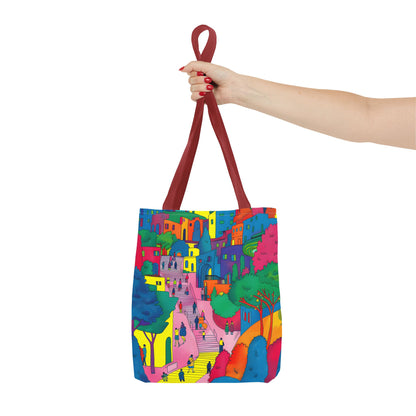 The hillside village in Korea Tote Bag (AOP) - StyleMZ