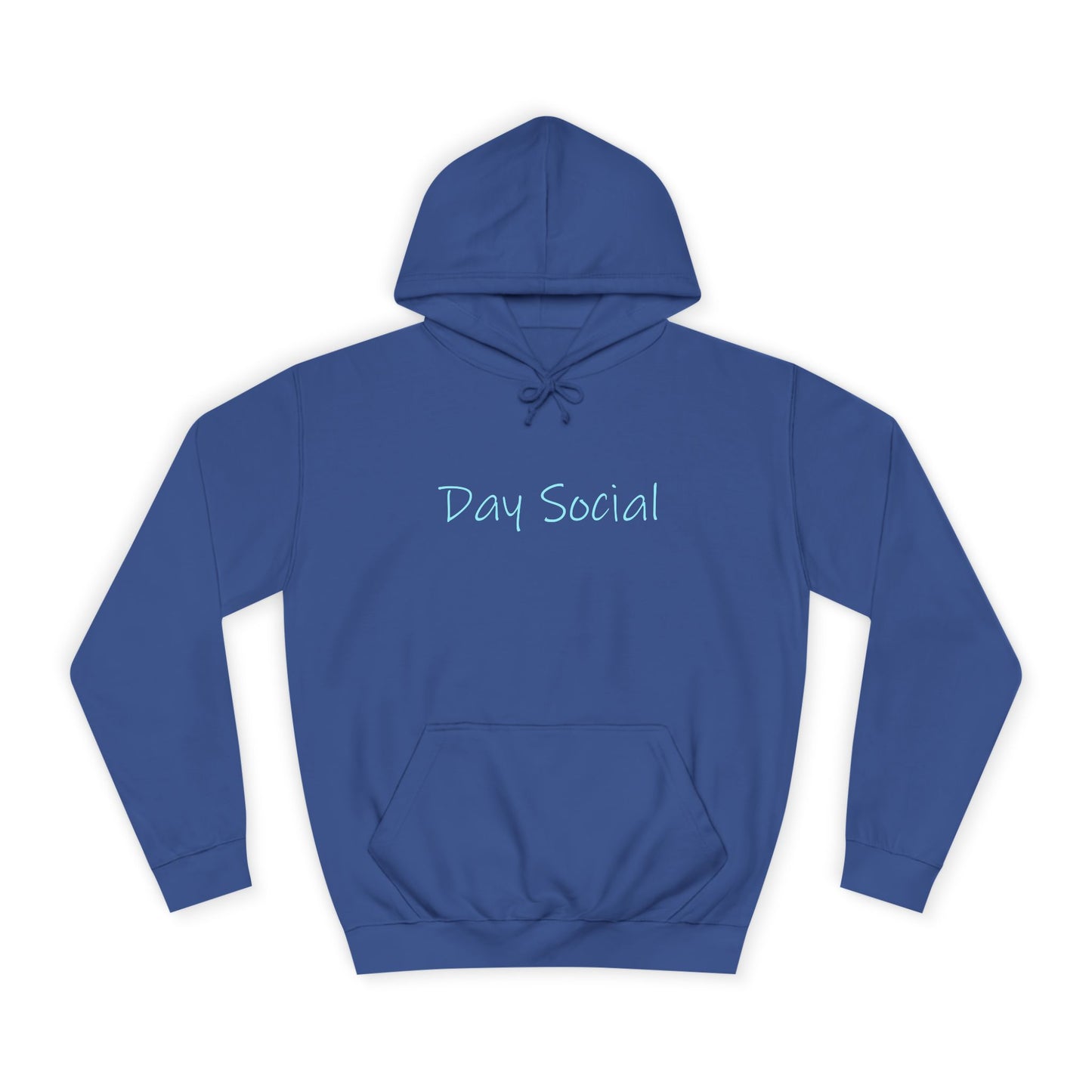 Day Social Unisex College Hoodie for Casual Wear and Gifts