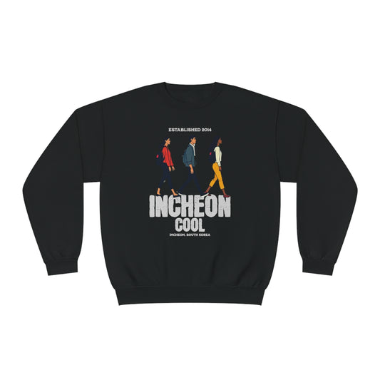 Korea - Incheon Cool Unisex NuBlend® Crewneck Sweatshirt - StyleMZ - Stylemz