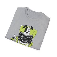 Korea -  How to be a good boy Unisex Softstyle T-Shirt  - StyleMZ