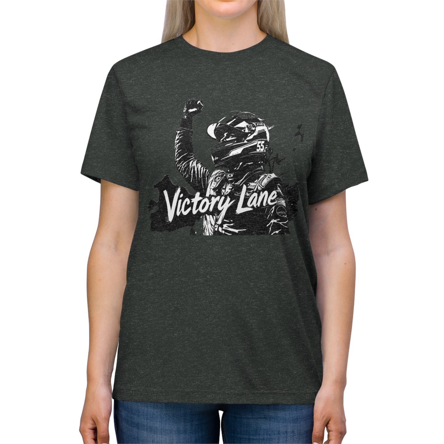 Victory lane Unisex Triblend Tee