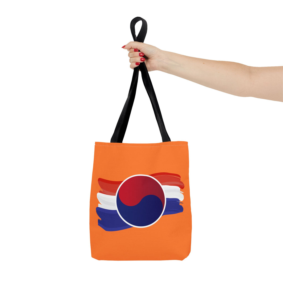 Corea - Bolso de mano con la bandera de Corea (AOP) - StyleMZ 