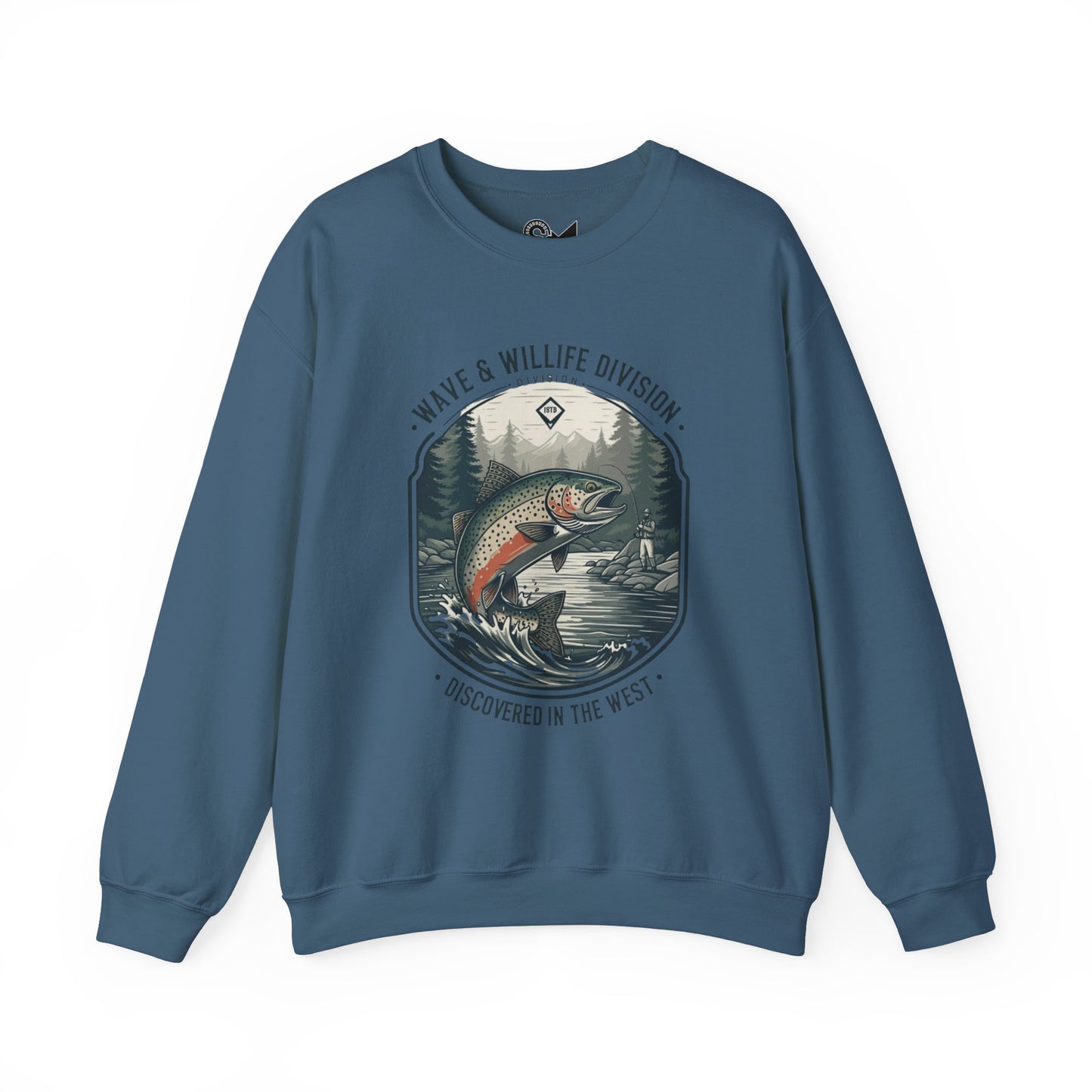 Discovered in the west Unisex Heavy Blend™ Crewneck Sweatshirt - StyleMZ