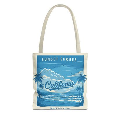 Sunset shores Tote Bag (AOP)