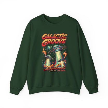 Galactic groove Unisex Heavy Blend™ Crewneck Sweatshirt - StyleMZ