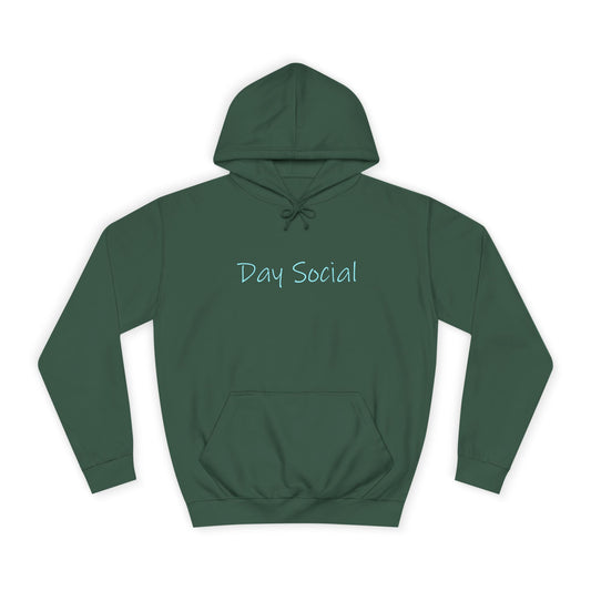 Day Social Unisex College Hoodie for Casual Wear and Gifts