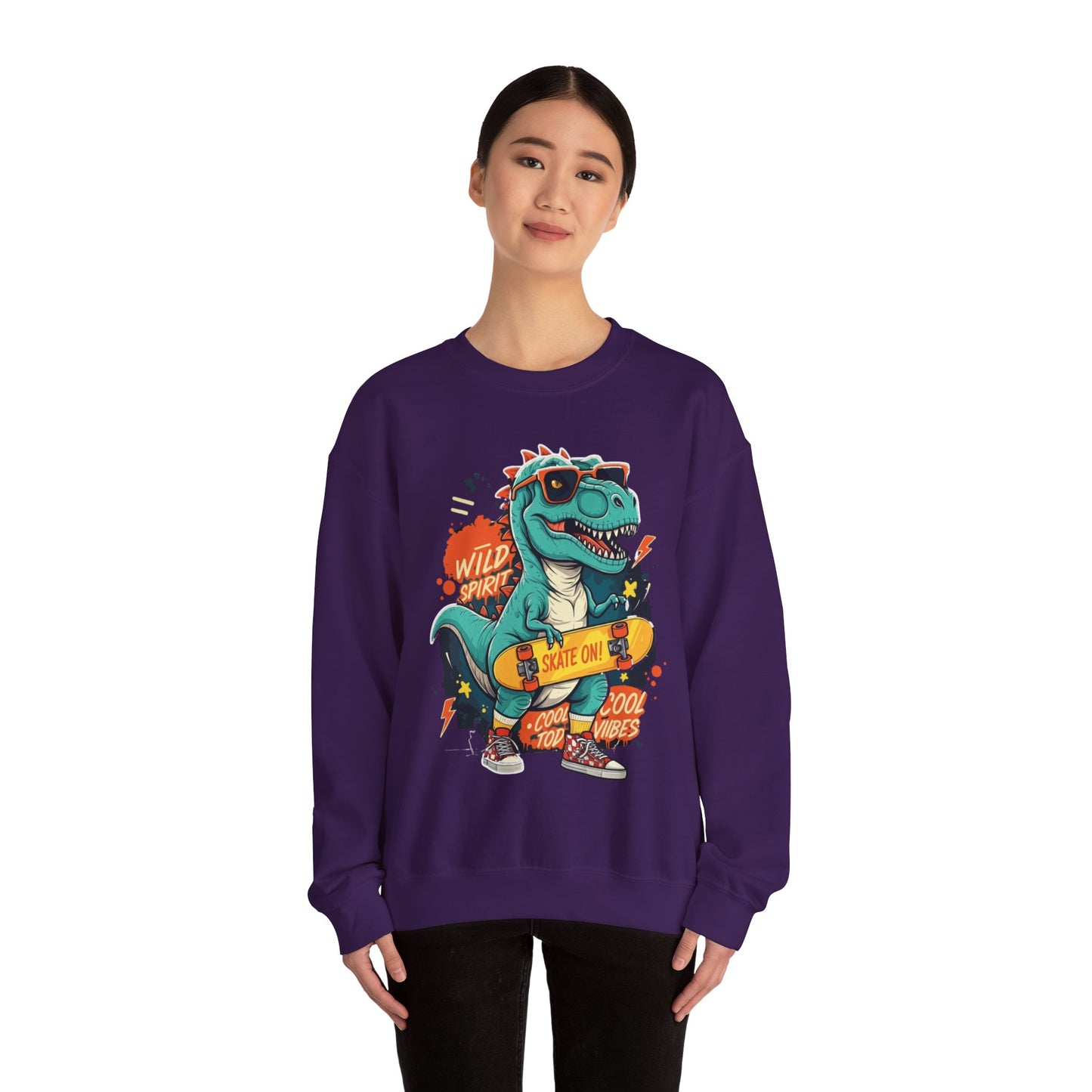 Wild street Unisex Heavy Blend™ Crewneck Sweatshirt - StyleMZ