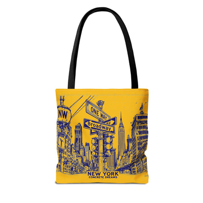 New York concrete dreams Tote Bag (AOP)