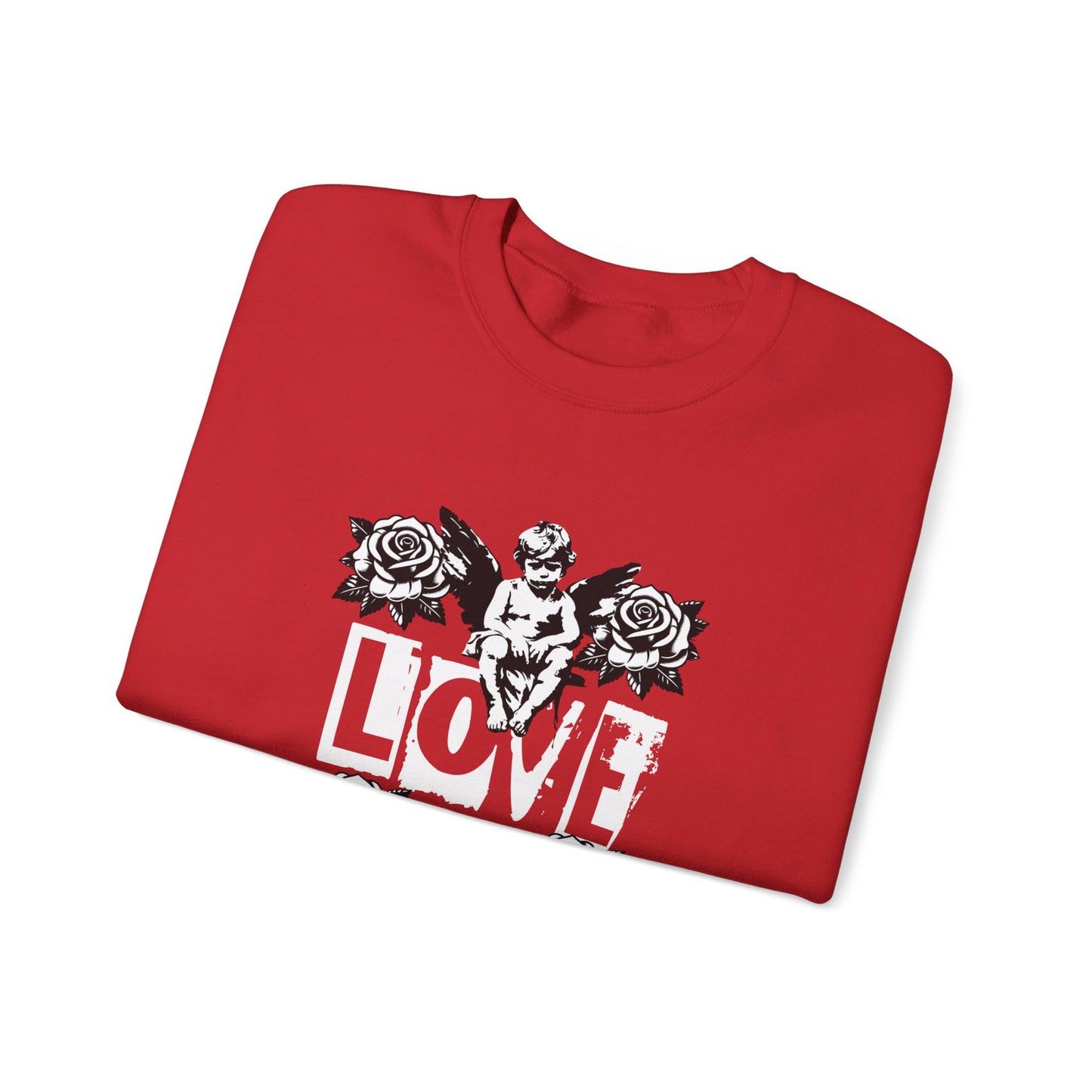 Korea -  Love openmind Unisex Heavy Blend™ Crewneck Sweatshirt  - StyleMZ