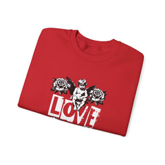 Korea -  Love openmind Unisex Heavy Blend™ Crewneck Sweatshirt  - StyleMZ