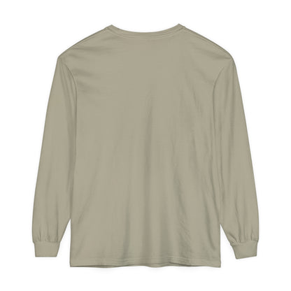 Korea -  Duty Is Calling Unisex Garment-dyed Long Sleeve T-Shirt  - StyleMZ