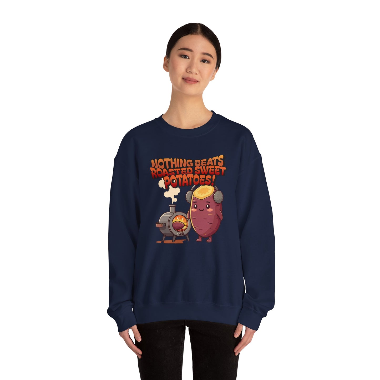 Nothing beats roasted sweet potatoes Unisex Heavy Blend™ Crewneck Sweatshirt - StyleMZ