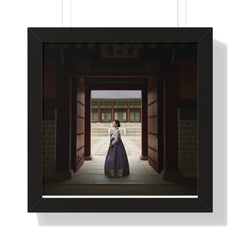 Korea -  Timeless grace Framed Horizontal Poster  - StyleMZ