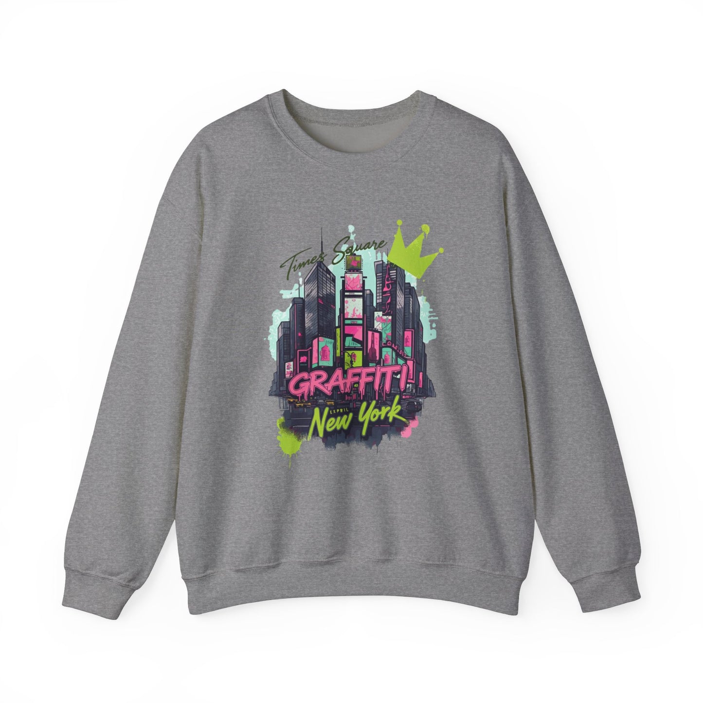 Graffiti New York  Unisex Heavy Blend™ Crewneck Sweatshirt - StyleMZ