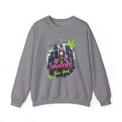 Graffiti New York  Unisex Heavy Blend™ Crewneck Sweatshirt - StyleMZ