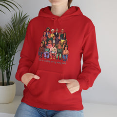 Definitivamente no es mi foto familiar Sudadera con capucha unisex Heavy Blend™ - Corea - StyleMZ 