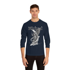 Korea -  Michael Unisex Classic Long Sleeve T-Shirt  - StyleMZ