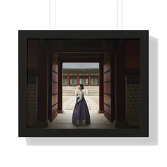 Korea -  Timeless grace Framed Horizontal Poster  - StyleMZ