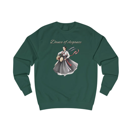 Korea -  Dance of elegance Unisex Sweatshirt  - StyleMZ