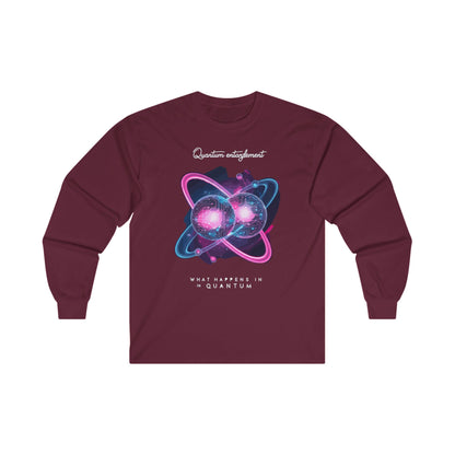 Quantum Entangled Unisex Ultra Cotton Long Sleeve Tee - StyleMZ