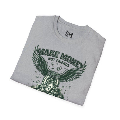 Make Money Unisex Softstyle T-Shirt - StyleMZ