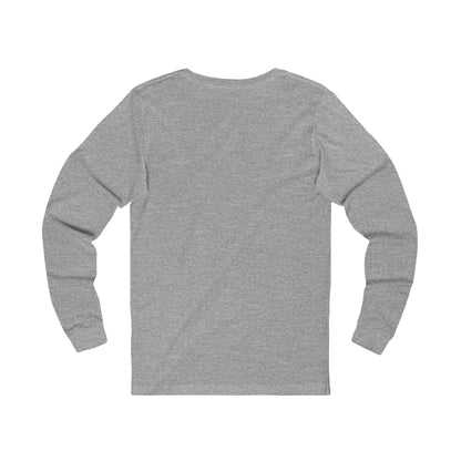 Sporty Unisex Long Sleeve Tee - 'My Heart is on That Field'