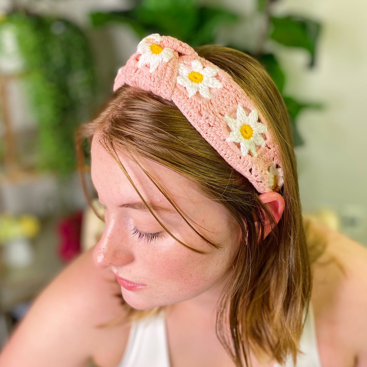 Patchwork Crochet Headband for Everyday Comfort and Style