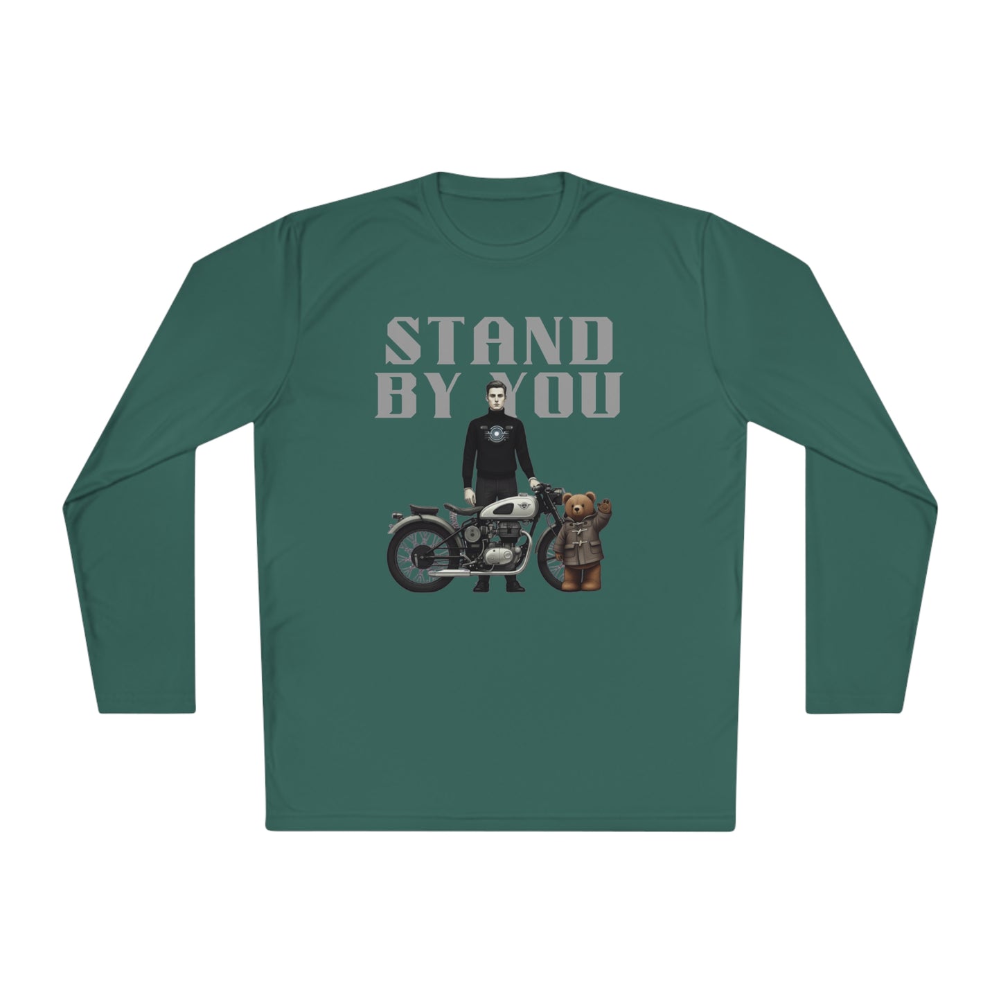 Korea -  Stand by you Unisex Lightweight Long Sleeve Tee  - StyleMZ