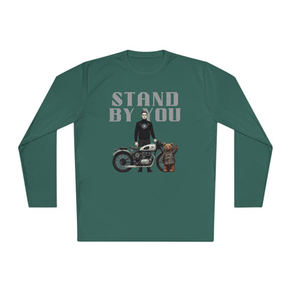 Korea -  Stand by you Unisex Lightweight Long Sleeve Tee  - StyleMZ