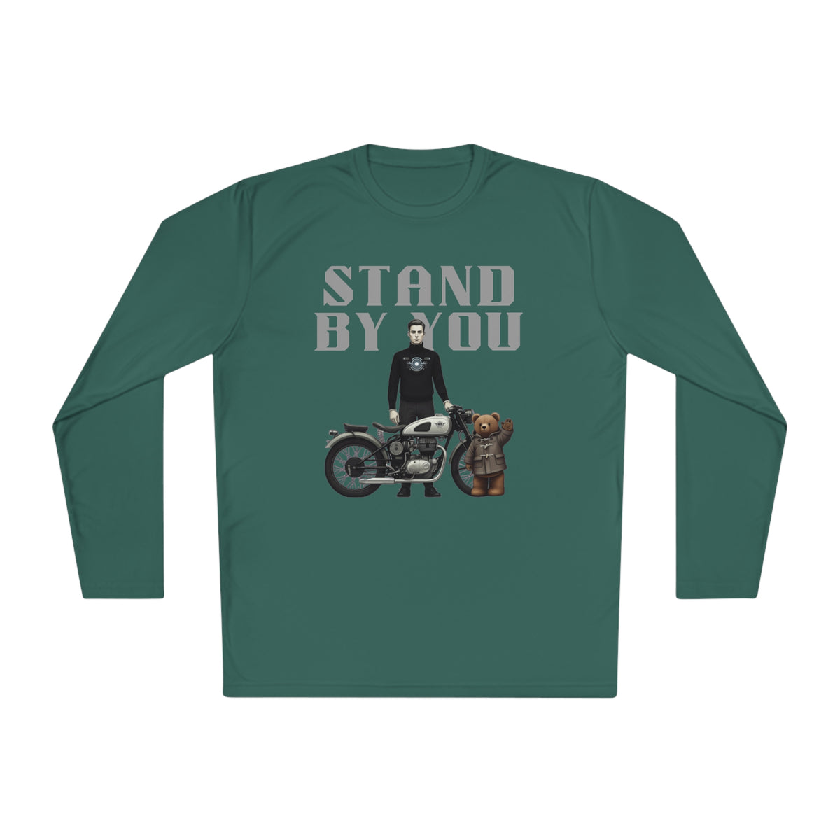 Corea - Camiseta unisex ligera de manga larga "Stand by you" - StyleMZ 