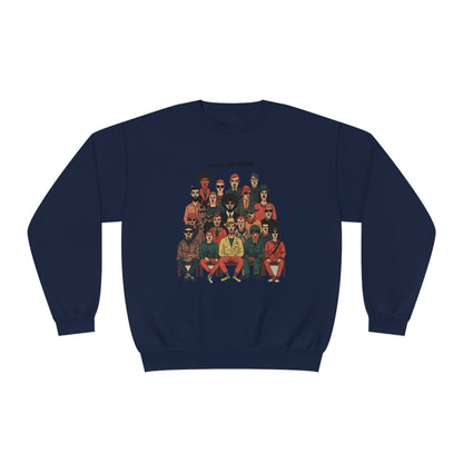 A bros gathering Unisex NuBlend® Crewneck Sweatshirt  - StyleMZ