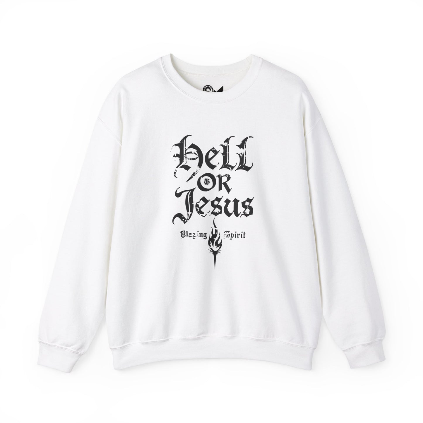 Hell or Jesus Unisex Heavy Blend™ Crewneck Sweatshirt - StyleMZ