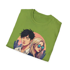 Corea - Camiseta unisex de estilo suave HongDae Freedom - StyleMZ 