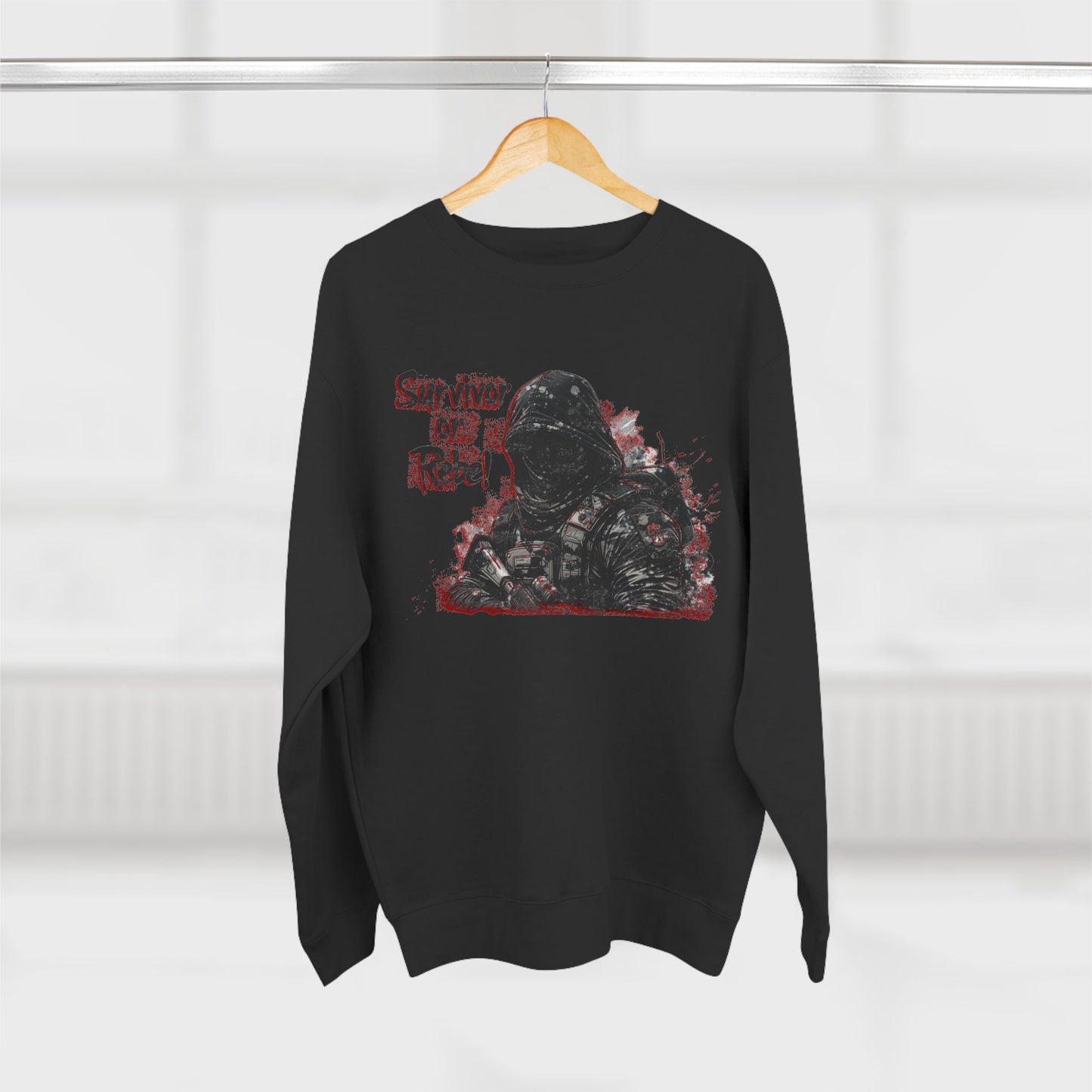 Survivor or rebel Unisex Crewneck Sweatshirt - StyleMZ